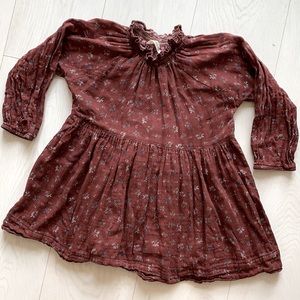 Soor Ploom wine red dress size 4/5